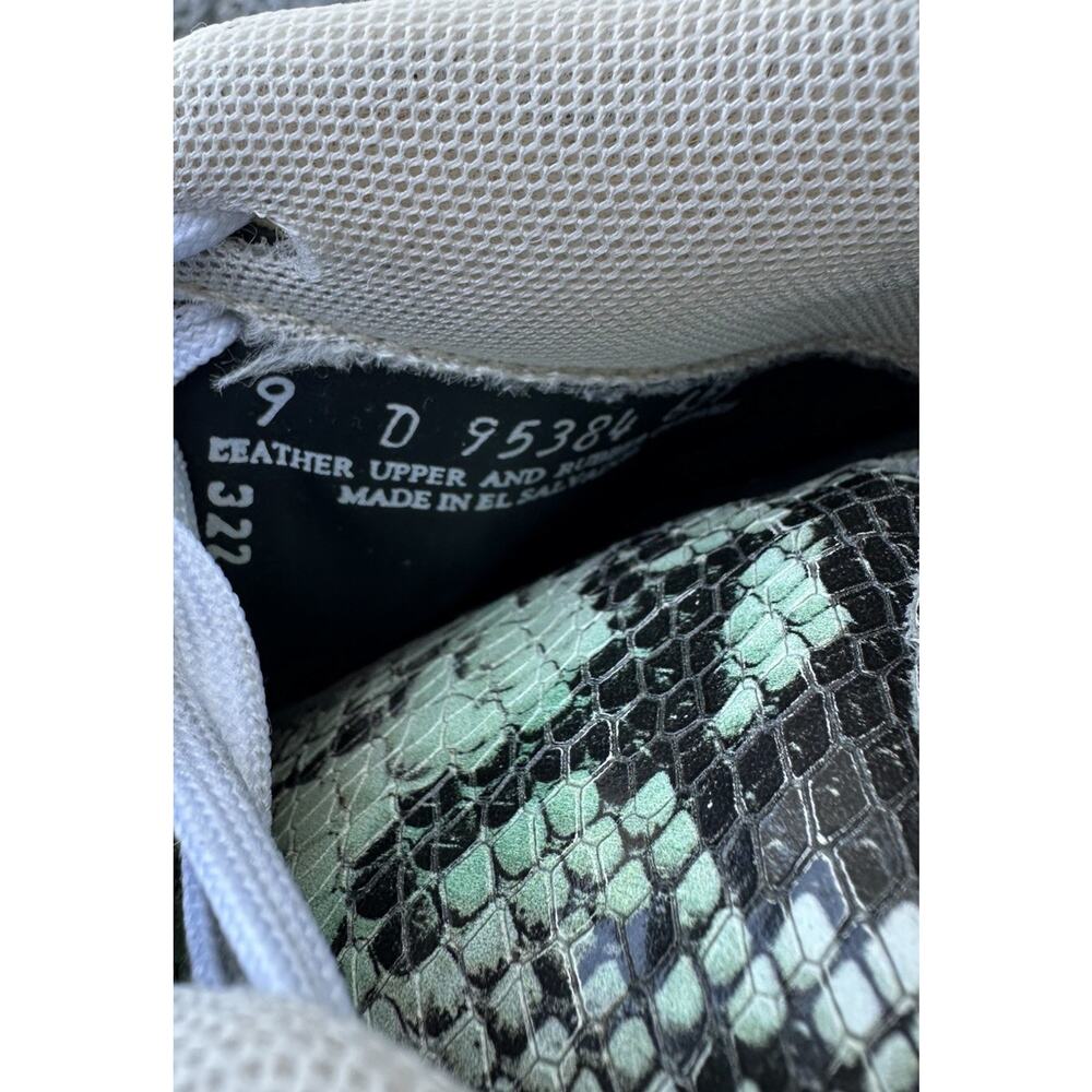 Geiger GF-01 Low sneakers in a Multi Python Snakeskin Mens Size 9 - Picture 12 of 14